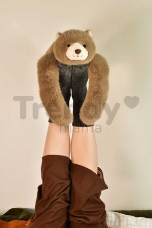 Plyšový medvedík na objímanie The Glue Pots Bear Histoire d’ Ours hnedý 40 cm od 24 mes