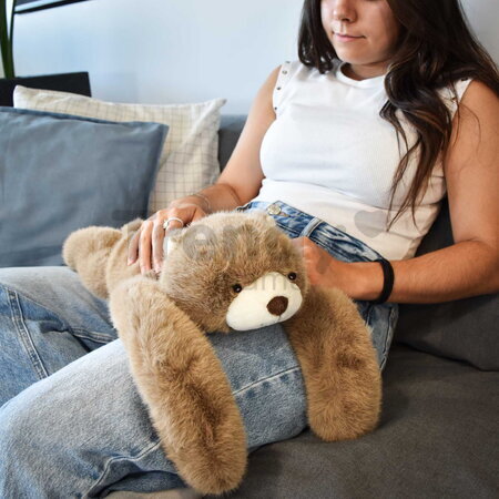 Plyšový medvedík na objímanie The Glue Pots Bear Histoire d’ Ours hnedý 40 cm od 24 mes