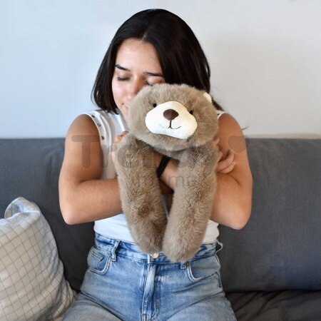 Plyšový medvedík na objímanie The Glue Pots Bear Histoire d’ Ours hnedý 40 cm od 24 mes