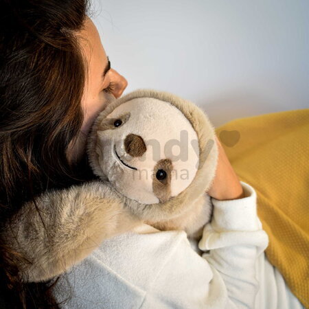 Plyšový leňochod na objímanie The Glue Pots Sloth Histoire d’ Ours hnedý 40 cm od 24 mes