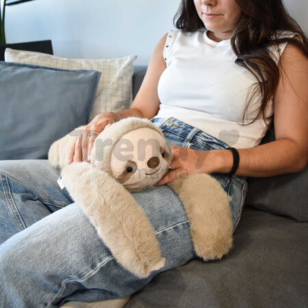 Plyšový leňochod na objímanie The Glue Pots Sloth Histoire d’ Ours hnedý 40 cm od 24 mes