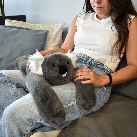 Plyšová koala na objímanie The Glue Pots Koala Bear Histoire d’ Ours sivá 40 cm od 24 mes