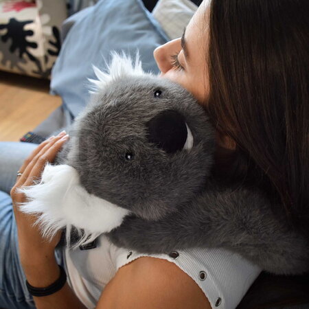 Plyšová koala na objímanie The Glue Pots Koala Bear Histoire d’ Ours sivá 40 cm od 24 mes
