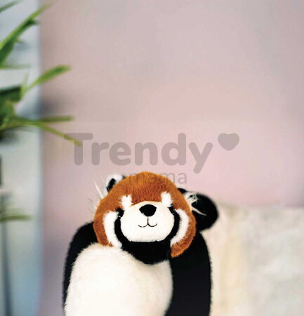 Plyšová panda červená na objímanie The Glue Pots Red Panda Histoire d’ Ours oranžová 40 cm od 24 mes