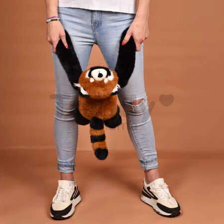 Plyšová panda červená na objímanie The Glue Pots Red Panda Histoire d’ Ours oranžová 40 cm od 24 mes