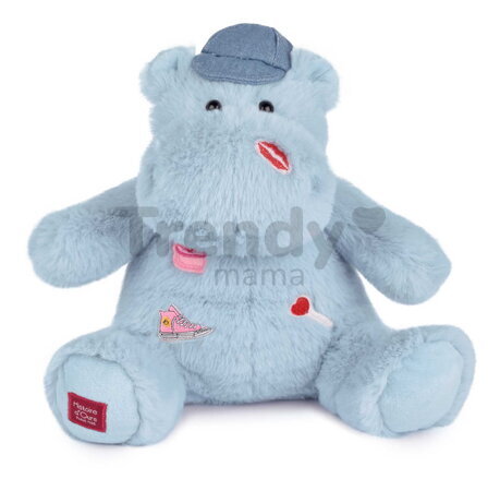Plyšový hrošík so šiltovkou Cali Dreamin' Hippo Histoire d’ Ours modrý 20 cm od 0 mes