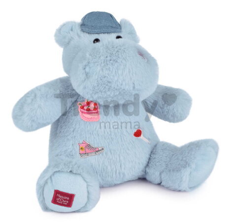Plyšový hrošík so šiltovkou Cali Dreamin' Hippo Histoire d’ Ours modrý 20 cm od 0 mes