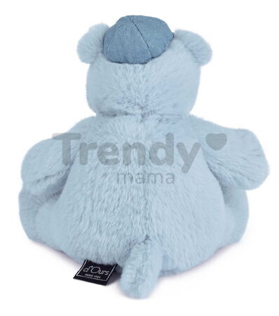 Plyšový hrošík so šiltovkou Cali Dreamin' Hippo Histoire d’ Ours modrý 20 cm od 0 mes