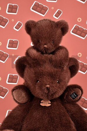 Plyšový medvedík Clémentin Choco Cranberries Histoire d’ Ours hnedý 38 cm od 0 mes