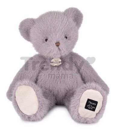 Plyšový medvedík Clémentin Lavender Gray Histoire d’ Ours sivý 38 cm od 0 mes