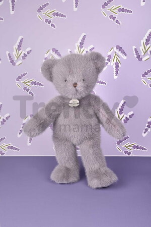 Plyšový medvedík Clémentin Lavender Gray Histoire d’ Ours sivý 38 cm od 0 mes