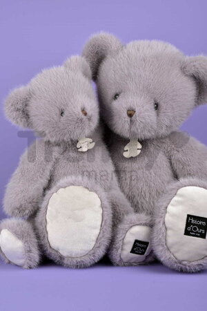Plyšový medveď Clémentin Lavender Gray Histoire d’ Ours sivý 60 cm od 0 mes