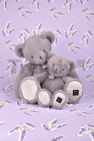 Plyšový medveď Clémentin Lavender Gray Histoire d’ Ours sivý 60 cm od 0 mes