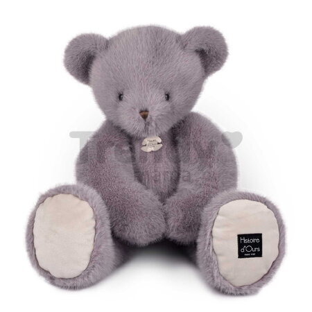 Plyšový medveď Clémentin Lavender Gray Histoire d’ Ours sivý 60 cm od 0 mes
