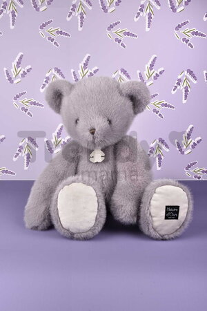 Plyšový medveď Clémentin Lavender Gray Histoire d’ Ours sivý 60 cm od 0 mes