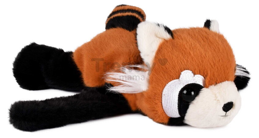 Plyšová panda červená na zápästie Red Panda Bracelet Slap The Glue Pots Histoire d’ Ours oranžová 25 cm od 24 mes HO3416
