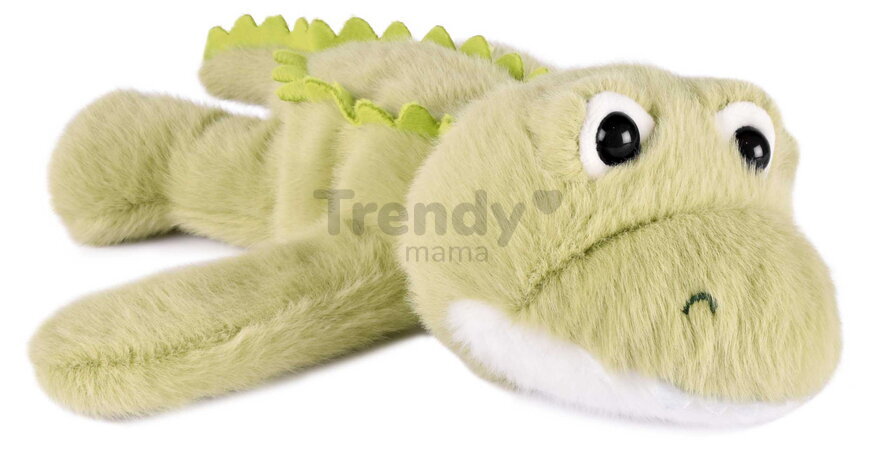 Plyšový krokodíl na zápästie Croco Bracelet Slap The Glue Pots Histoire d’ Ours zelený 25 cm od 24 mes HO3418