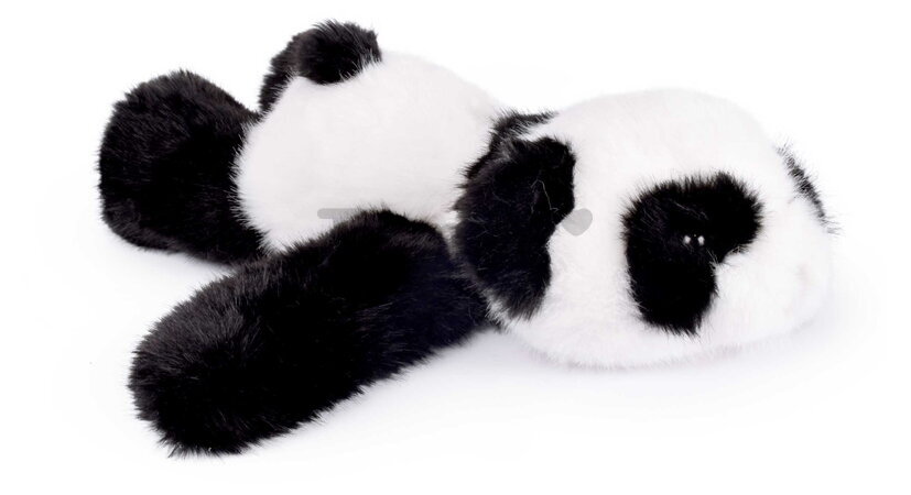 Plyšová panda na zápästie Panda Bracelet Slap The Glue Pots Histoire d’ Ours čierno-biela 25 cm od 24 mes HO3422