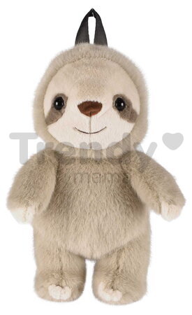 Plyšový batoh leňochod Sloth Backpack The Glue Pots Histoire d’ Ours s popruhmi hnedý 28 cm od 24 mes HO3426