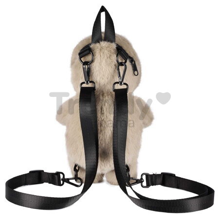 Plyšový batoh leňochod Sloth Backpack The Glue Pots Histoire d’ Ours s popruhmi hnedý 28 cm od 24 mes HO3426