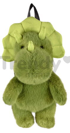 Plyšový batoh Dinosaurus Dino Backpack The Glue Pots Histoire d’ Ours s popruhmi zelený 28 cm od 24 mes HO3427