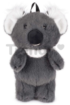 Plyšový batoh Koala Backpack The Glue Pots Histoire d’ Ours s popruhmi sivý 28 cm od 24 mes HO3428