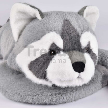 Plyšový medvedík čistotný na objímanie Raccoon Weighted Plush Toy The Glue Pots Histoire d’ Ours sivý 75 cm od 24 mes HO3433