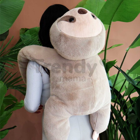 Plyšový leňochod na objímanie Sloth Weighted Plush Toy The Glue Pots Histoire d’ Ours hnedý 100 cm od 24 mes HO3435