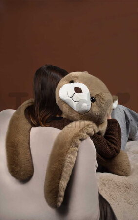 Plyšový macko na objímanie Bear Weighted Plush Toy The Glue Pots Histoire d’ Ours hnedý 100 cm od 24 mes HO3436