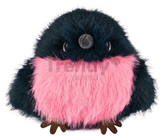 Plyšový vtáčik červienka Robin Les Cui-Cui Paradis Histoire d’ Ours čierno-ružový 15 cm od 0 mes HO3439