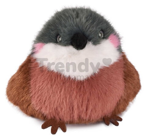 Plyšový vtáčik vrabček Sparrow Les Cui-Cui Paradis Histoire d’ Ours hnedo-sivý 15 cm od 0 mes HO3441