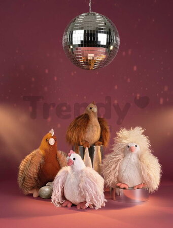 Plyšová sliepočka Redhead Plush Chicken Les Poulettes Histoire d’ Ours hnedá 20 cm od 0 mes HO3444
