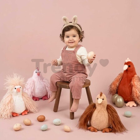 Plyšová sliepočka Redhead Plush Chicken Les Poulettes Histoire d’ Ours hnedá 20 cm od 0 mes HO3444