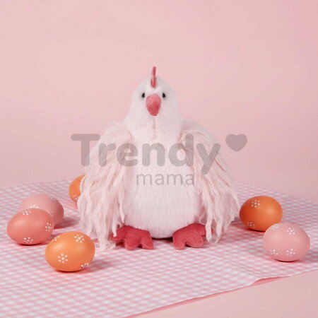 Plyšová sliepočka Pink Lady Plush Chicken Les Poulettes Histoire d’ Ours ružová 20 cm od 0 mes HO3445