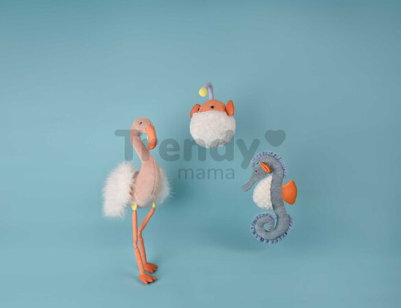 Plyšový plameniak Flamingo Marine Treasures Histoire d’ Ours ružový 50 cm od 0 mes HO3450