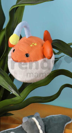 Plyšová rybička Lanternfish Marine Treasures Histoire d’ Ours oranžová 20 cm od 0 mes HO3449