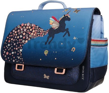 Školská aktovka It Bag Midi Unicorn Universe Jeune Premier ergonomická luxusné prevedenie 30*38 cm