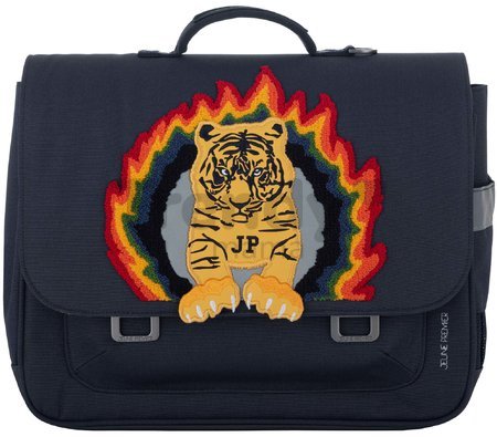 Školská aktovka It Bag Midi Tiger Flame Jeune Premier ergonomická luxusné prevedenie 30*38 cm