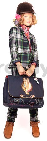 Školská aktovka It Bag Midi Cavalier Couture Jeune Premier ergonomická luxusné prevedenie 30*38 cm