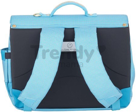 Školská aktovka It Bag Midi Vichy Love Blue Jeune Premier ergonomická luxusné prevedenie 30*38 cm