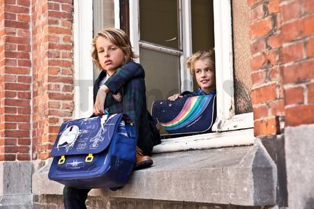 Školská aktovka It Bag Midi Unicorn Gold Jeune Premier ergonomická luxusné prevedenie 30*38 cm