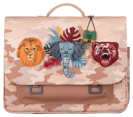 Školská aktovka It Bag Midi Wildlife Jeune Premier ergonomická luxusné prevedenie 30*38 cm