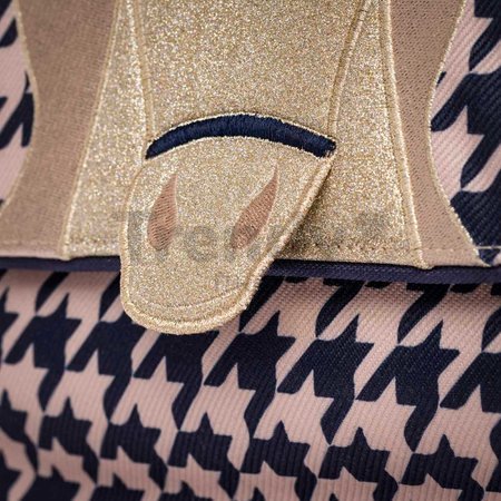 Školská aktovka It Bag Midi Houndstooth Horse Jeune Premier ergonomická luxusné prevedenie 30*38 cm