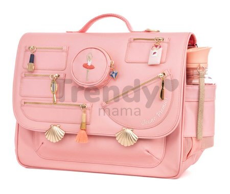 Geantă școlară It Bag Midi Jewellery Box Pink Jeune Premier construcție ergonomic-lux 30*38 cm