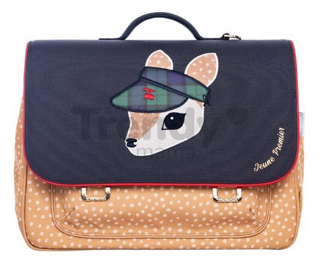 Školská aktovka It Bag Midi Dashing Deer Jeune Premier ergonomická luxusné prevedenie 30*38 cm