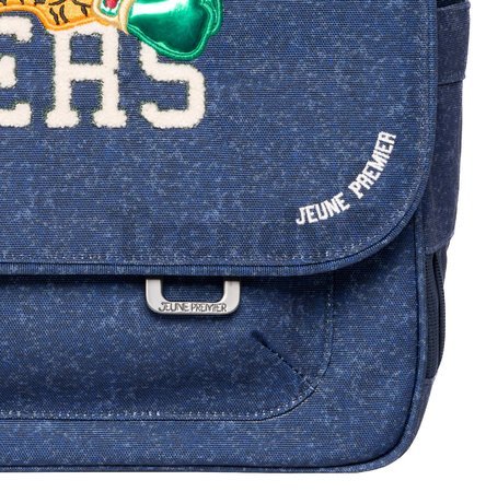 Školská aktovka It Bag Midi Boxing Tiger Navy Mélange Jeune Premier ergonomická luxusné prevedenie 30*38 cm