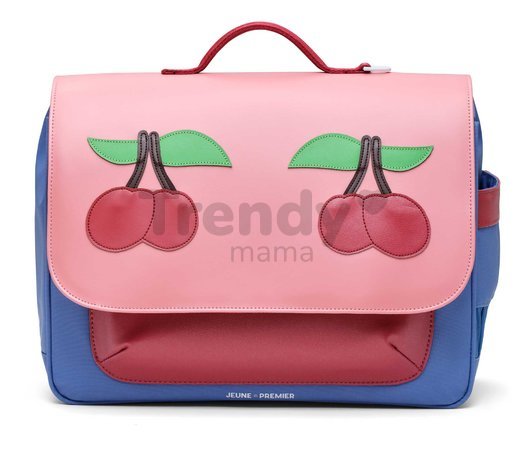 Školská aktovka It Bag Midi Cherry Pink Jeune Premier ergonomická luxusné prevedenie 30*38 cm