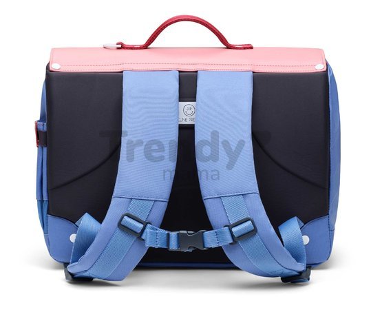Školská aktovka It Bag Midi Cherry Pink Jeune Premier ergonomická luxusné prevedenie 30*38 cm