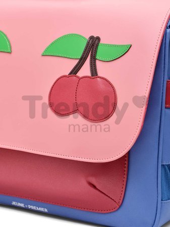 Školská aktovka It Bag Midi Cherry Pink Jeune Premier ergonomická luxusné prevedenie 30*38 cm