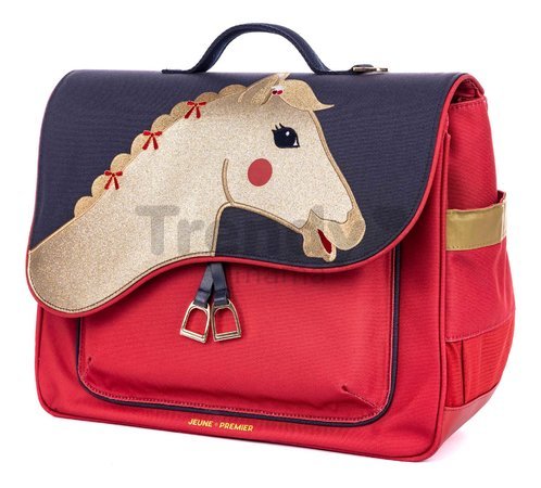 Školská aktovka It Bag Midi Saddle Bag Jeune Premier ergonomická luxusné prevedenie 30*38 cm